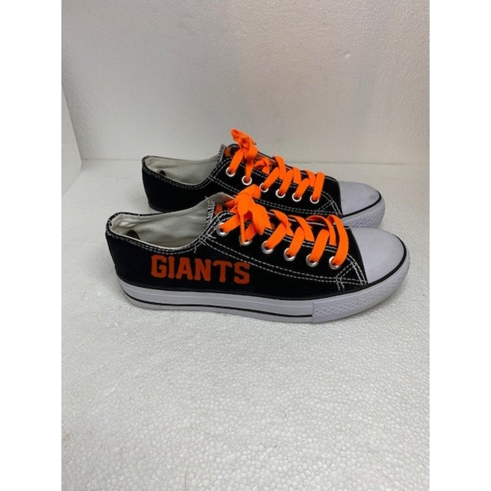 Womens Unbranded SF GIANTS Black/White Sneaker Size 8